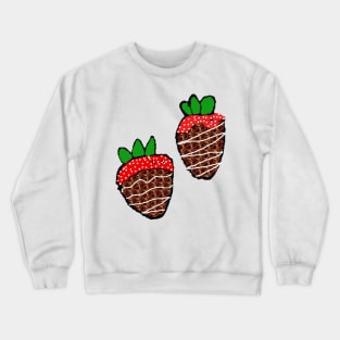 Chocolate Strawberries Crewneck Sweatshirt